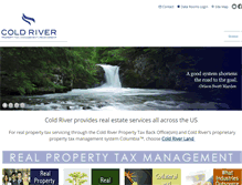 Tablet Screenshot of coldriverdev.com